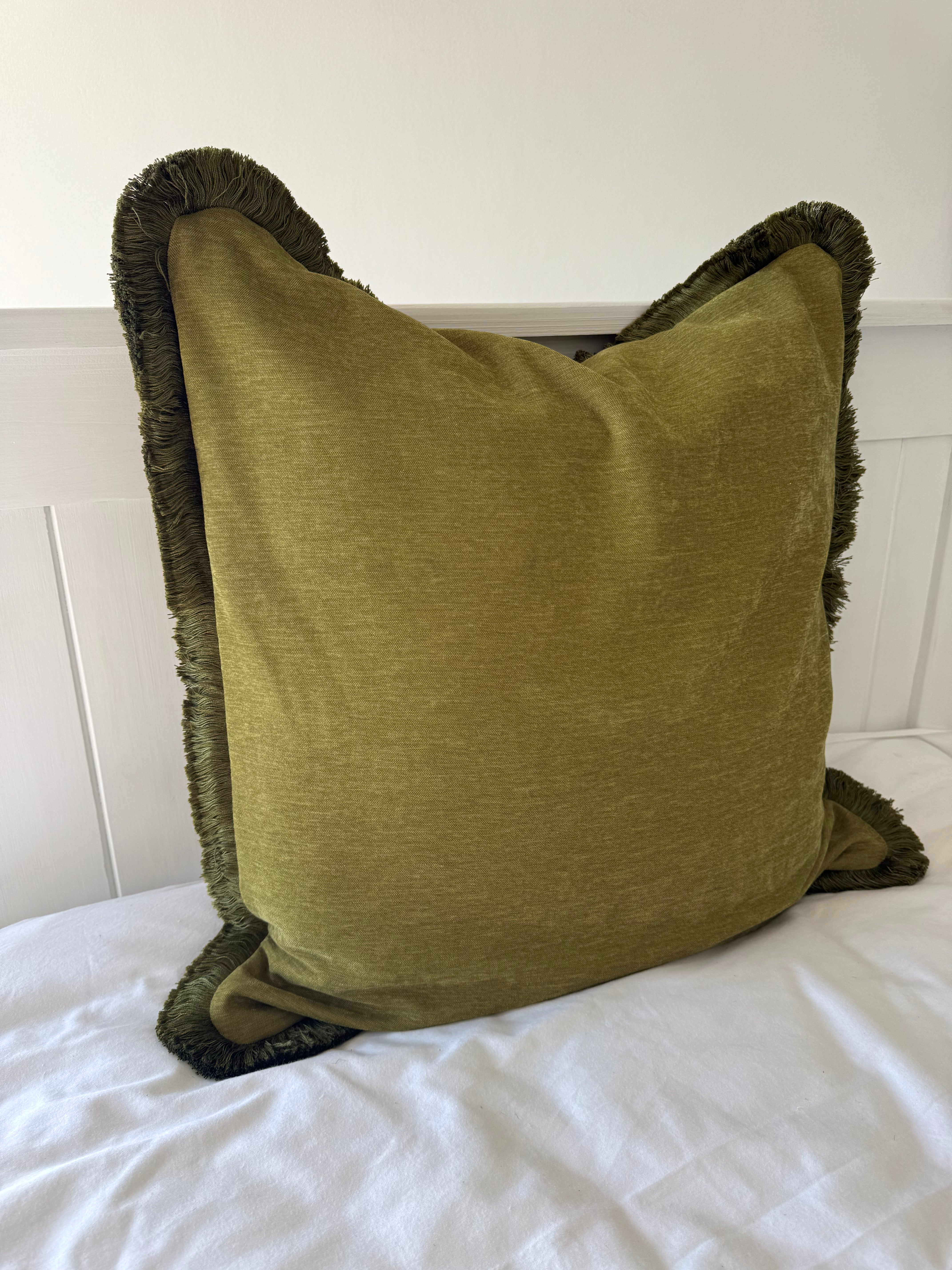 Ruffle Square Cushion