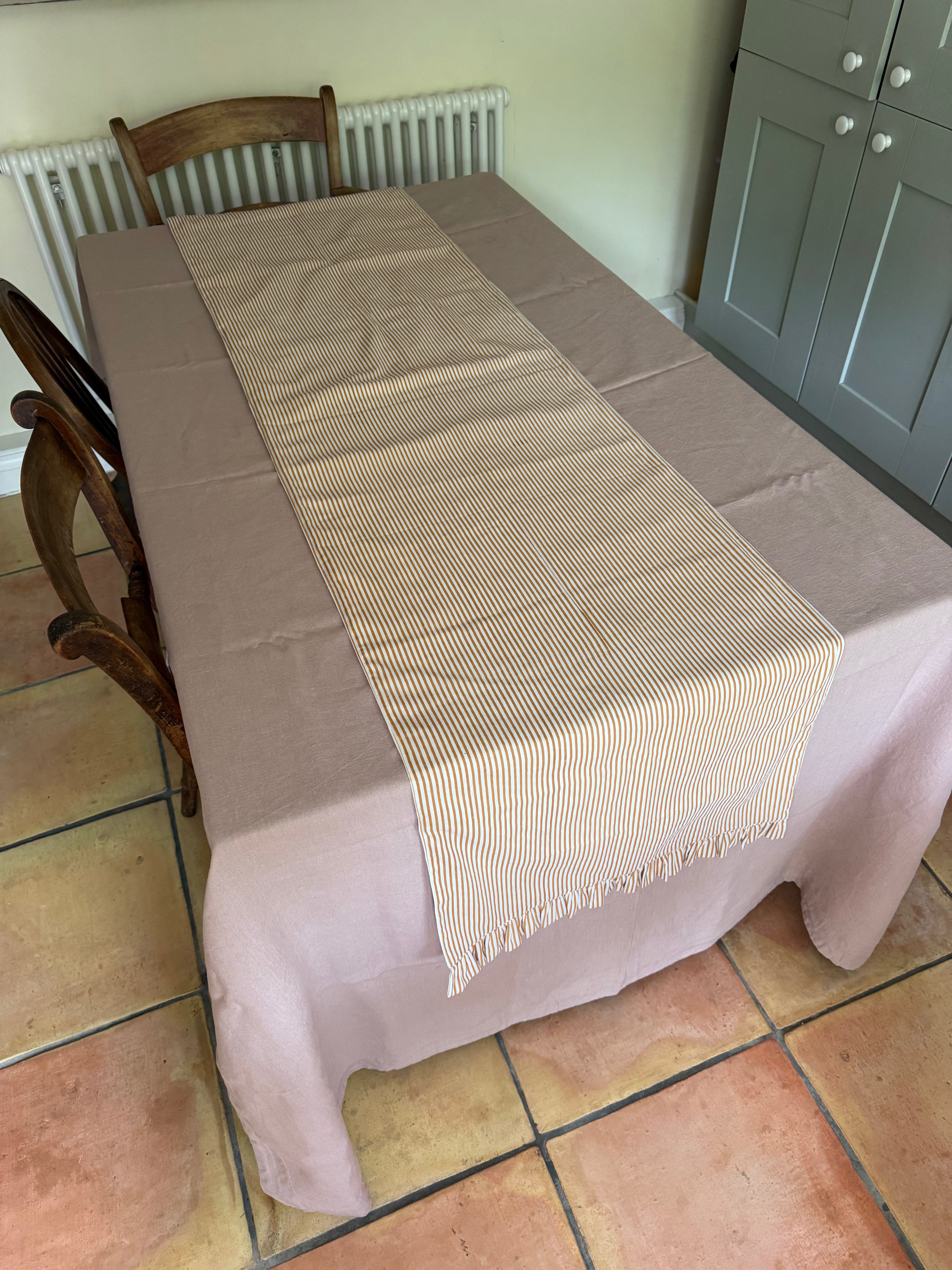 Table Runner - Handblocked 100% Cotton
