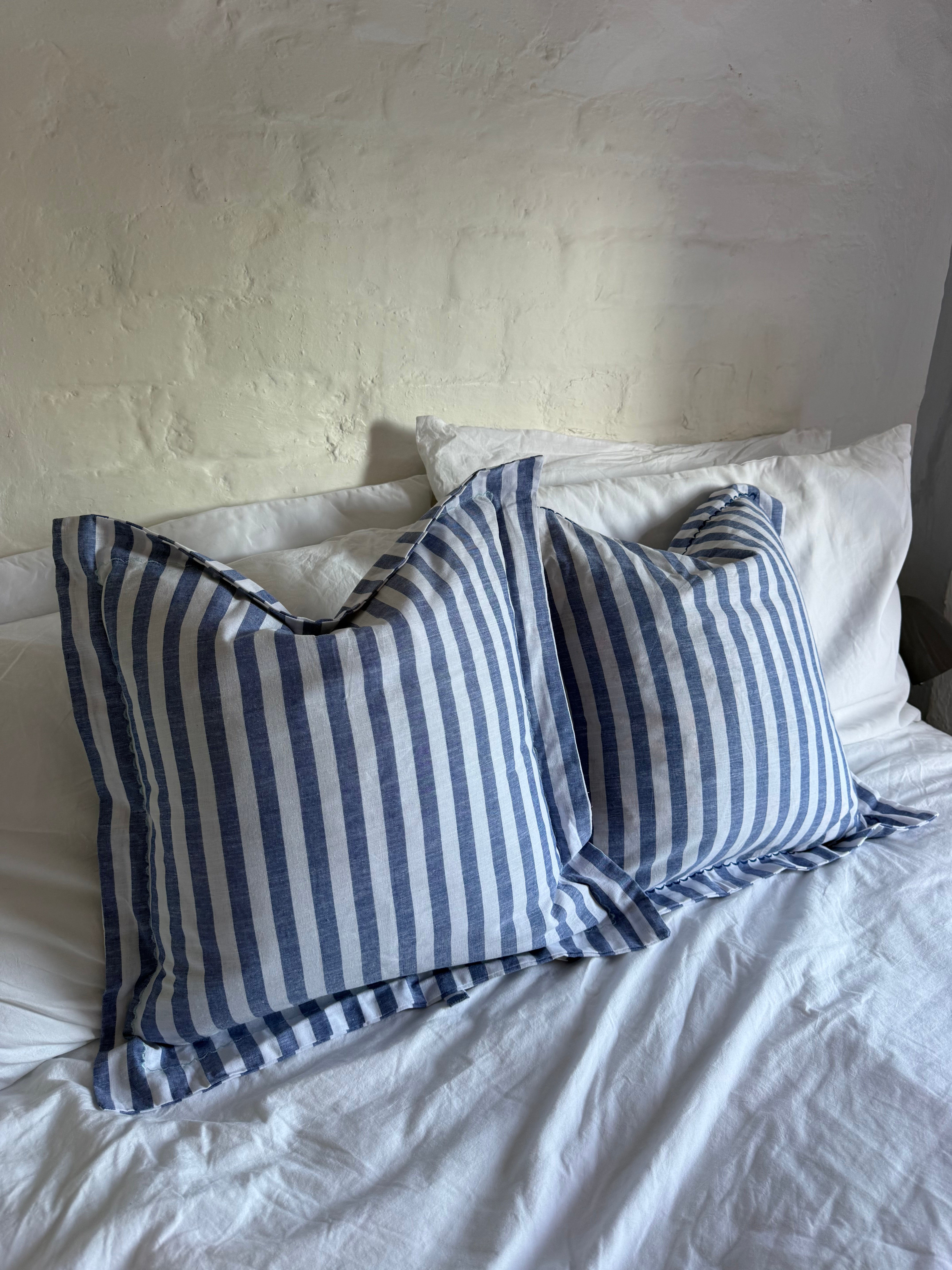 Billie Border Square Cushion