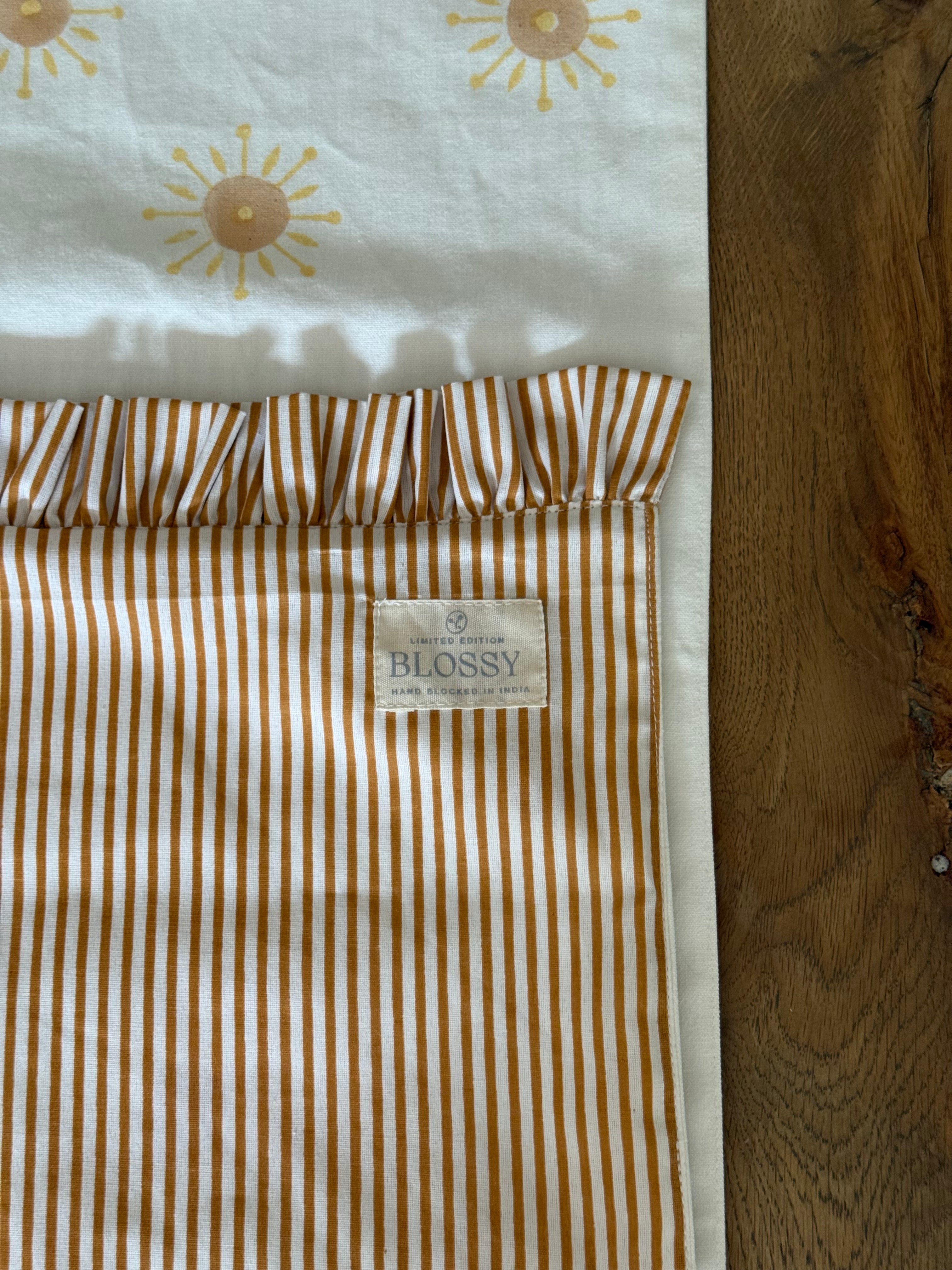 Table Runner - Handblocked 100% Cotton